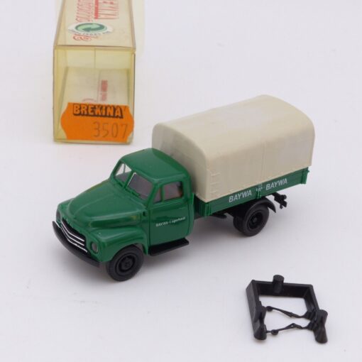 Brekina 1:87 3507 Opel Blitz Pritschen-LKW BAYWA in OVP EX4887