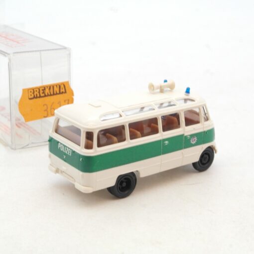 Brekina 1:87 3617 Mercedes-Benz O 319 Polizeibus in OVP RG126 – Bild 3