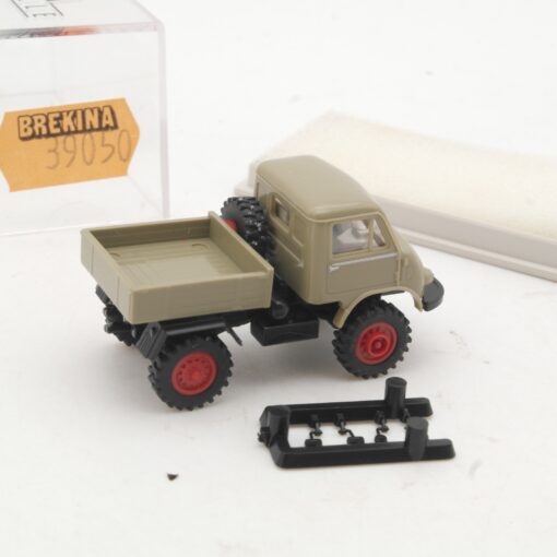 Brekina 1:87 39050 Unimog 402 Pritsche in OVP RR2952 – Bild 3