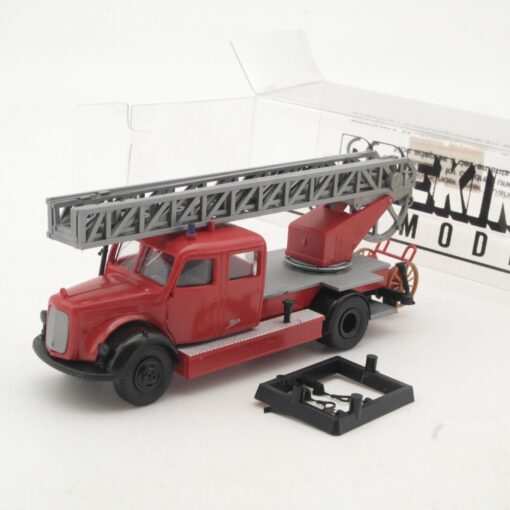 Brekina 1:87 40301 Mercedes 3500 Feuerwehr Drehleiter LF neuwertig in OVP QR9185