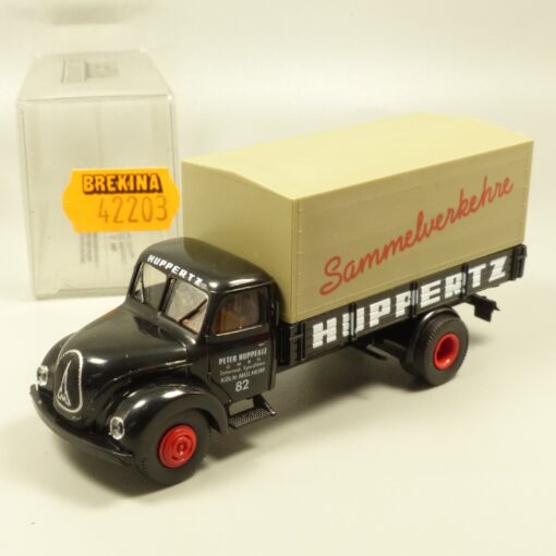 Brekina 1:87 42203 Magirus Mercur Pritschen-LKW Huppertz in OVP EX7461