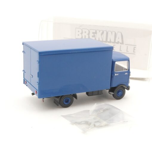 Brekina 1:87 48518 Mercedes Benz LP 608 LKW Koffer neuwertig in OVP QR9197 – Bild 3