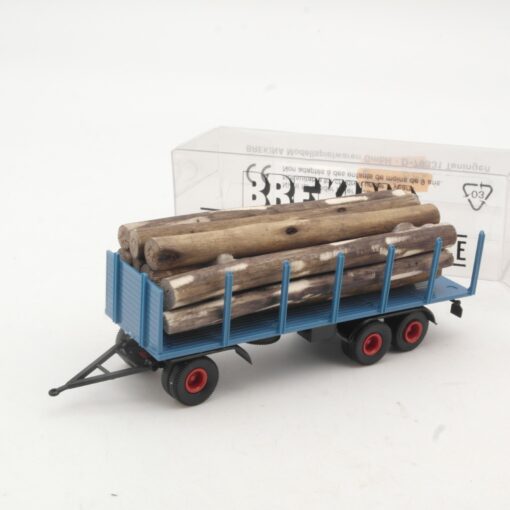Brekina 1:87 55360 Rungenanhänger mit Ladung Holz in OVP RR2753