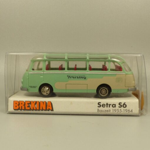 Brekina 1:87 5603 Setra S6 Touring Panoramabus zweifarbig in OVP EX7245 – Bild 4