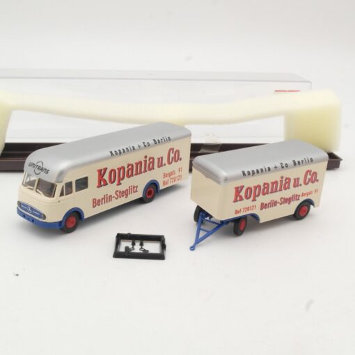 Brekina 1:87 5716 MB LP 322 Möbel-Hängerzug Kopania u.Co. in OVP QR9531