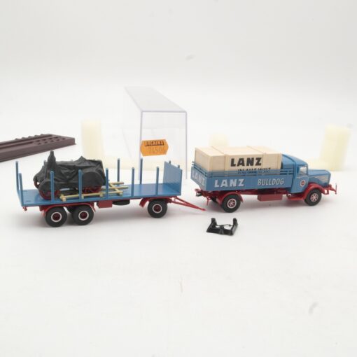 Brekina 1:87 74506 Büssing 8000 Lanz Bulldog mit Ladung in OVP RR822 – Bild 4