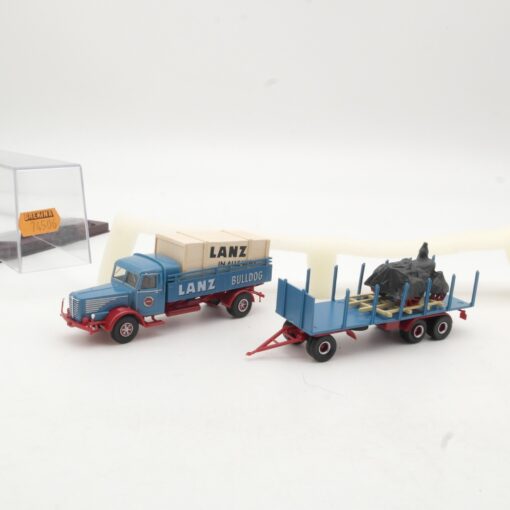 Brekina 1:87 74506 Büssing 8000 Lanz Bulldog mit Ladung in OVP RR822