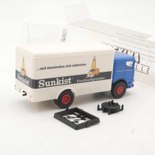 Brekina 1:87 79116 Büssing LU 11 F Koffer-LKW Sunkist neuwertig in OVP QR9181 – Bild 3