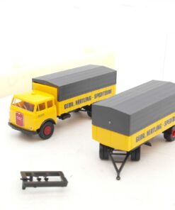 Brekina 1:87 79350 MAN Hängerzug Gebr. Hertling in OVP RG1071