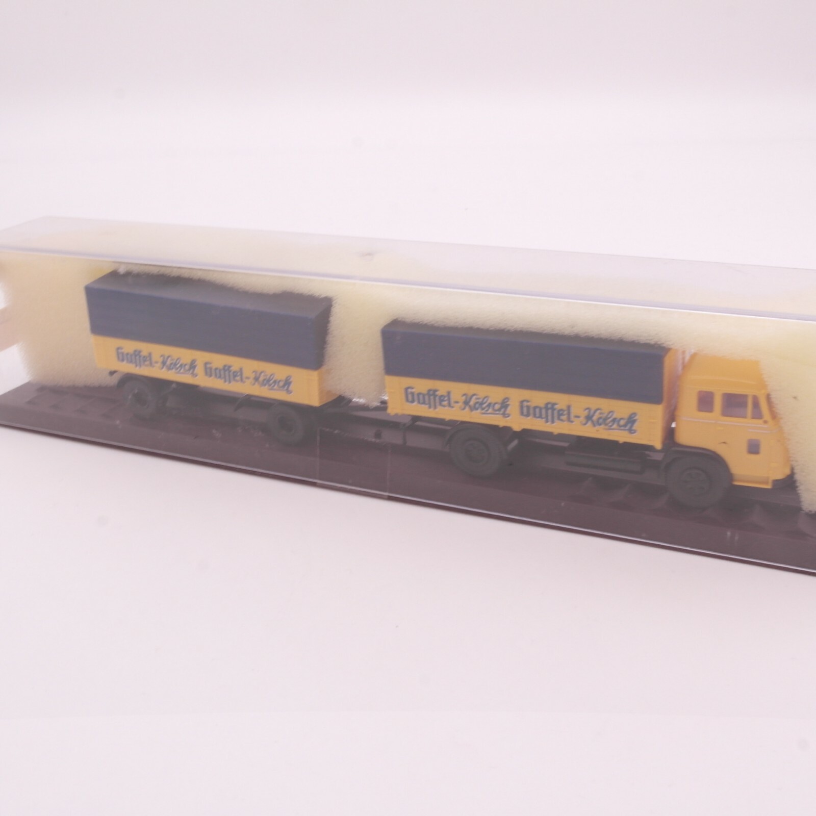 Brekina 1:87 83011 Magirus Hängerzug Gaffel-Kölsch in OVP RT2804 – Bild 3