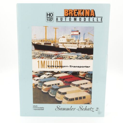 Brekina 1:87 9024 Sammler-Schatz 2 5 Modelle + 1 Sammlerheft in OVP QR3602