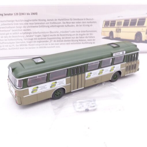 Brekina 1:87 Büssing Senator 12D (1963 bis 1969) Stadtbus in OVP EX6923 – Bild 3