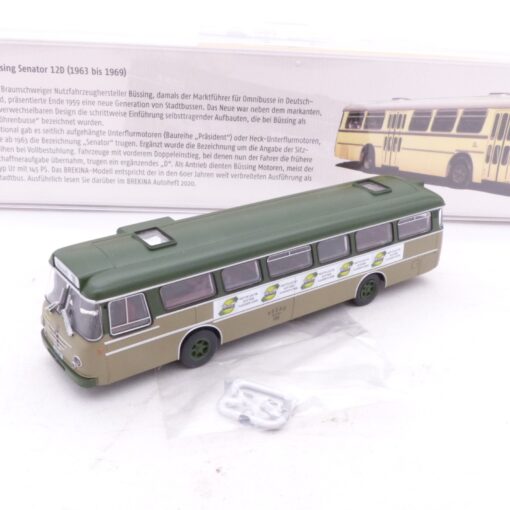 Brekina 1:87 Büssing Senator 12D (1963 bis 1969) Stadtbus in OVP EX6923