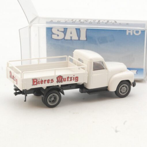 Brekina 1:87 Hanomag L 28 Getränkepritsche Bières Mutzig in OVP QR2883 – Bild 3
