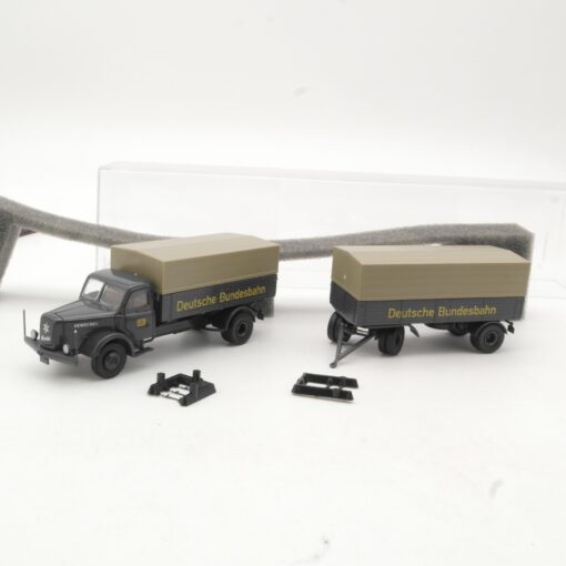 Brekina 1:87 Henschel Hängerzug Deutsche Bundesbahn in OVP RR858