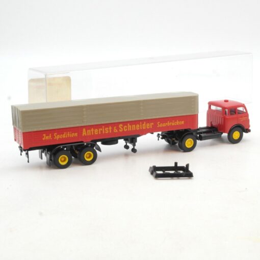 Brekina 1:87 MAN Hängerzug Anterist & Schneider in OVP RF9521 – Bild 3