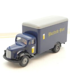 Brekina 1:87 Mercedes L311 Koffer LKW Warteck Bier in OVP RG376
