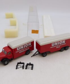 Brekina 1:87 Nr.: 7313 Henschel HS 140 Hängerzug Union, in OVP EB7144