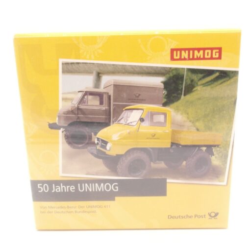 Brekina 1:87 Set 2-teilig 50 Jahre Unimog 411 in OVP RI4173 – Bild 4
