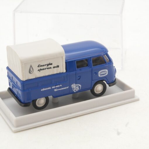 Brekina 1:87 VW T1 Doka Pritsche Plane Ehinger in OVP QR1979 – Bild 3