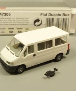 Busch 1:87 47305 Fiat Ducato Bus weiß in OVP EX8574