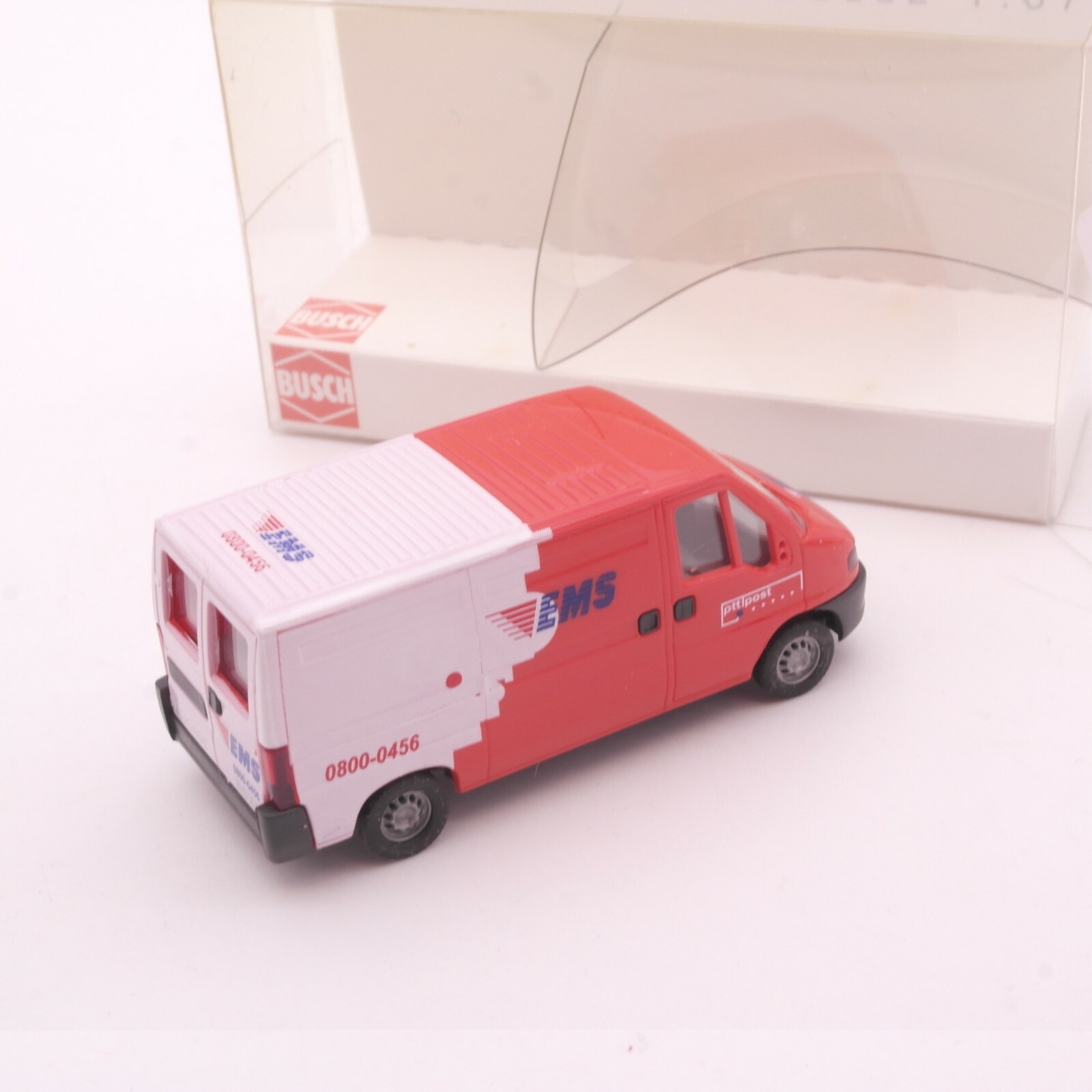 Busch 1:87 47379 Peugeot Boxer Holländische Kurierpost in OVP RT8094 – Bild 3
