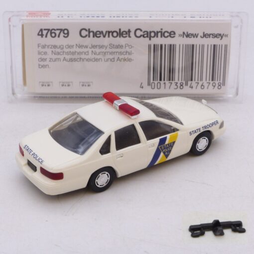 Busch 1:87 Nr.: 47679 Chevrolet Caprice New Jersey, in OVP EB8595 – Bild 3