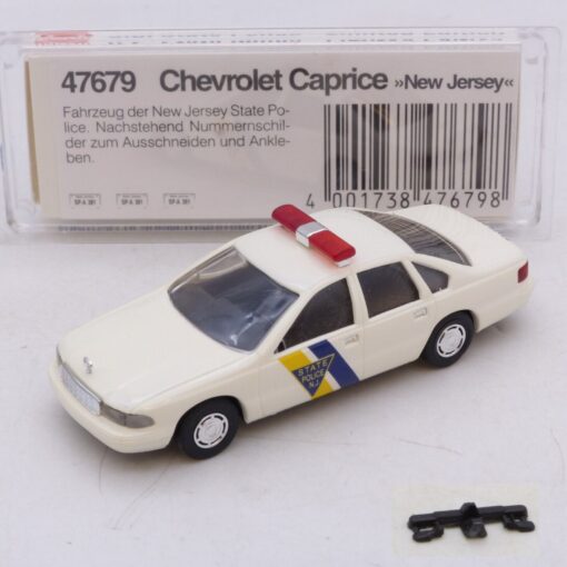 Busch 1:87 Nr.: 47679 Chevrolet Caprice New Jersey, in OVP EB8595