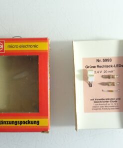 Busch 5993 Ergänzungssatz grüne Rechteck LED´s siehe Foto in OVP CK8919