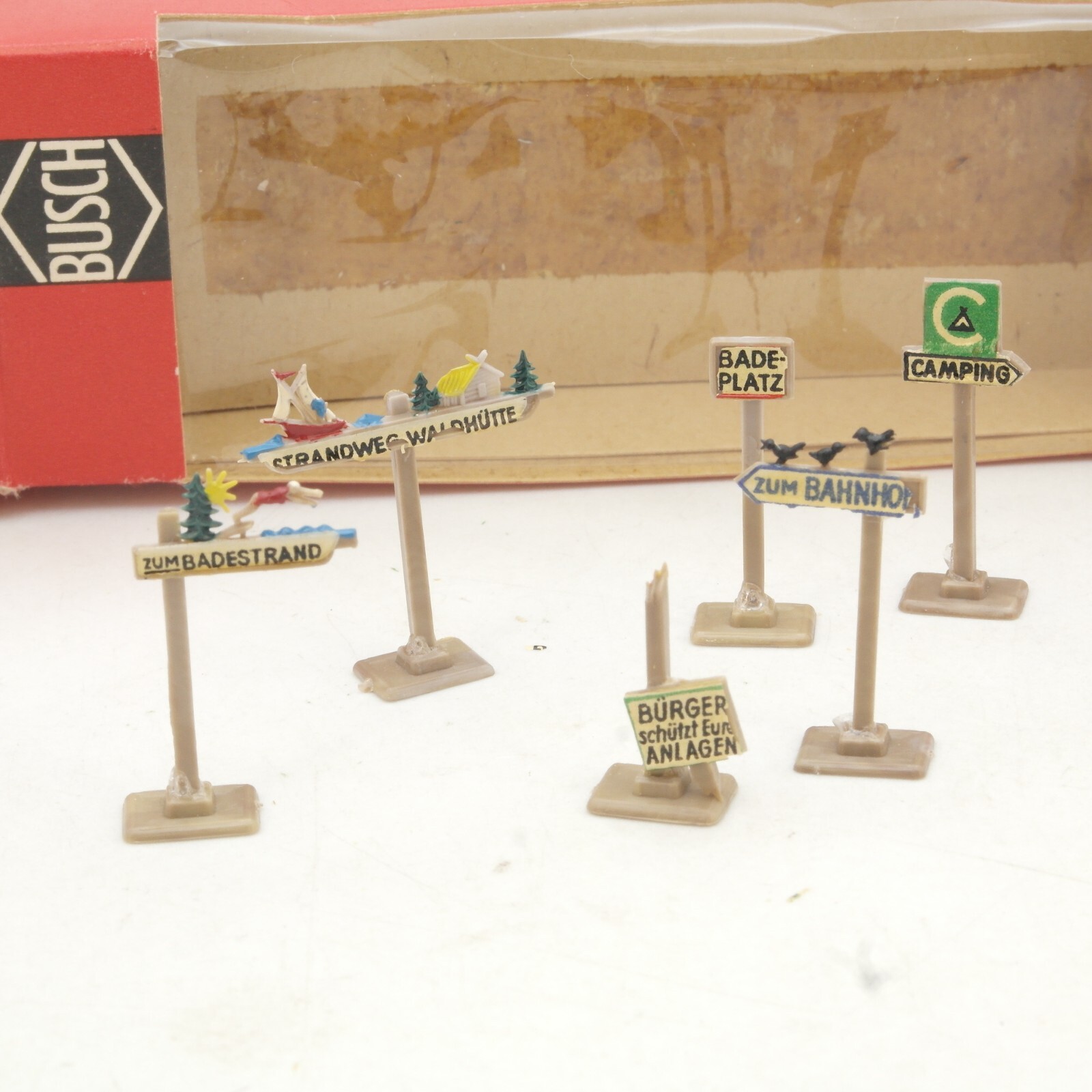 Busch H0 645 Landschaftsschilder, siehe Bilder in OVP QR1315 – Bild 3