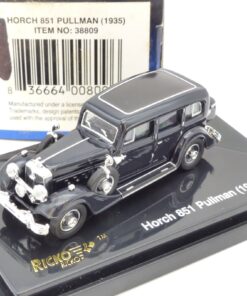 Busch / Ricko 1:87 38809 Horch 851 Pullmann (1935) schwarz in OVP EX8205