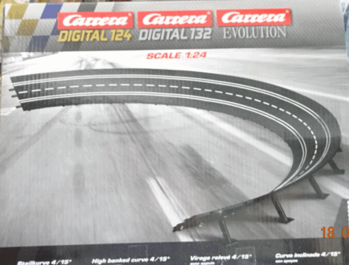 Carrera 20579 Digital 124 132 Steilkurve 4/15° in OVP CK9762