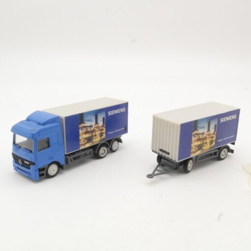 DGD 1:87 MB Mercedes Benz Hängerzug Siemens in OVP QR7363 – Bild 3