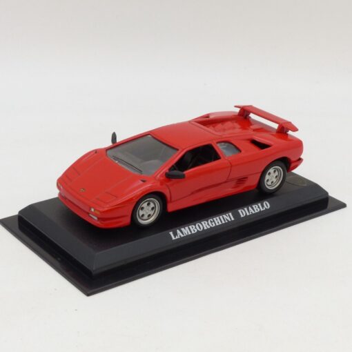 Del Prado 1:43 Lamborghini Diablo rot auf Podest, siehe Bilder o. EB6576