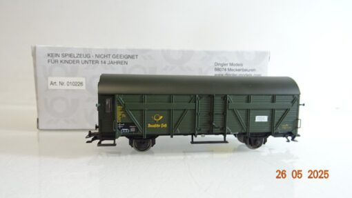 Dingler H0 010226 Bahnpostwagen der DP in OVP PR8067