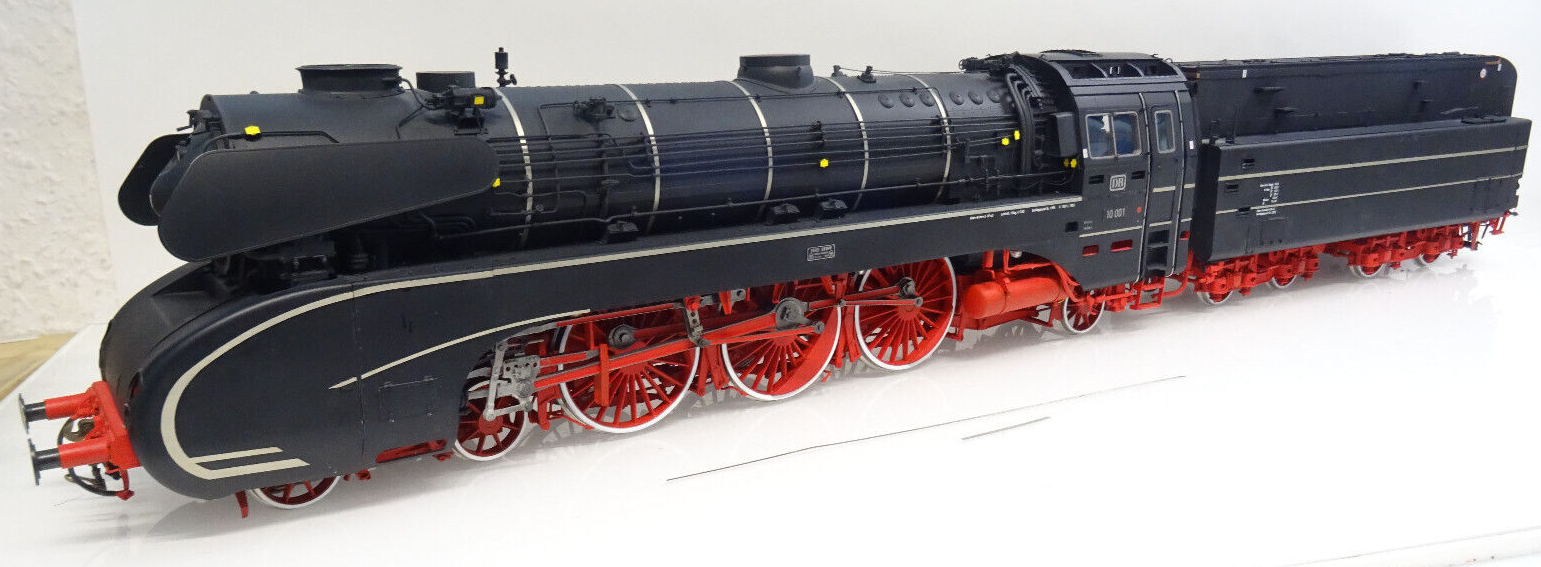 Dingler Spur 1 I-123 Dampflok BR 510 001 der DB Esu Digital Sound in OVP MG4