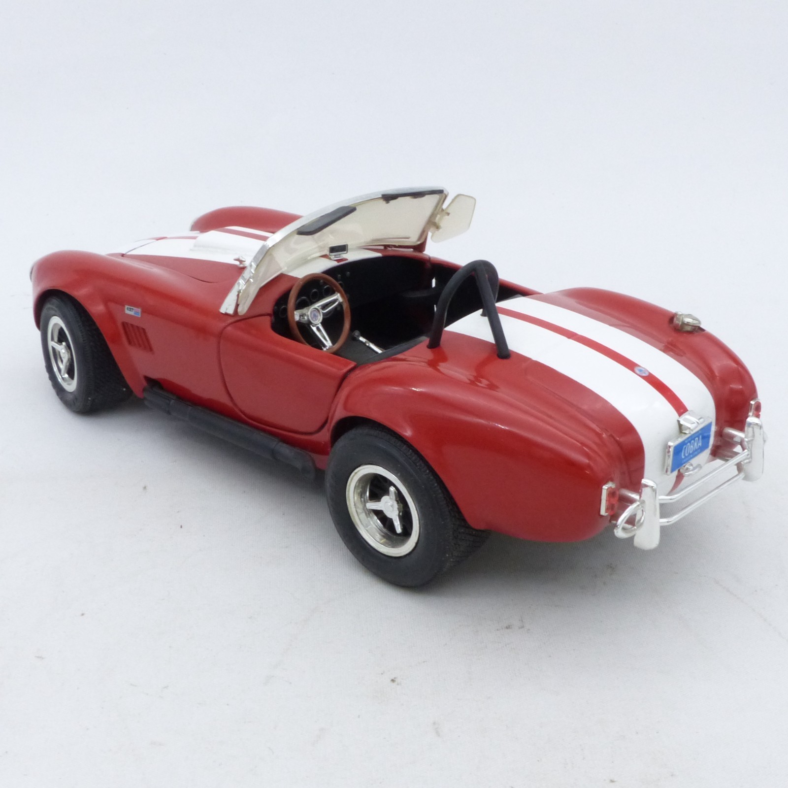 ERTL 1:18 Shelby Cobra 427 S/C rot/weiß in Tüte siehe Bilder o. EX8383 – Bild 4