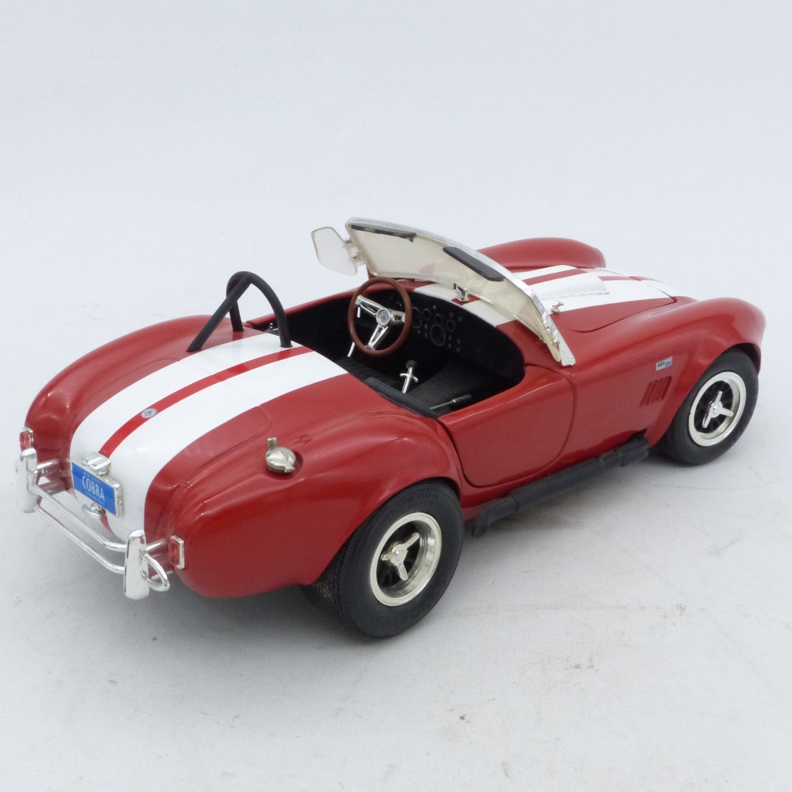 ERTL 1:18 Shelby Cobra 427 S/C rot/weiß in Tüte siehe Bilder o. EX8383 – Bild 6