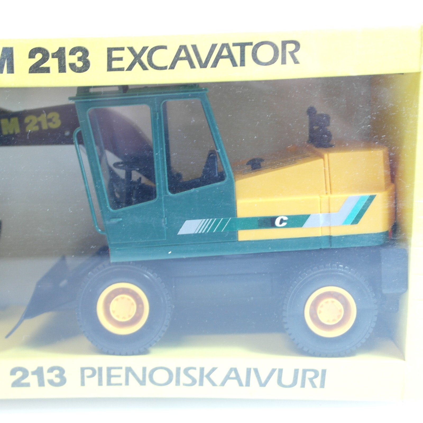 Emek 1:25 60070 Lännen M 213 Mobilbagger Excavator, neuwertig in OVP RG3849 – Bild 3