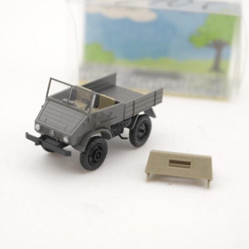 Epoche 1:87 110162 Unimog 411 Post grau in OVP RR1866