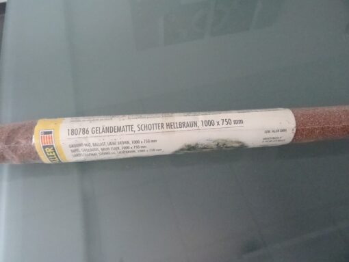 Faller 180786 Geländematte Schotter hellbraun 1000 x 750 mm OVP RR1666 – Bild 3