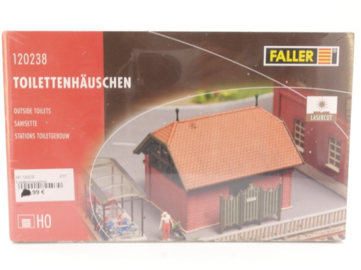 Faller H0 120238 Bausatz Toilettenhäuschen Neu in OVP QR4199