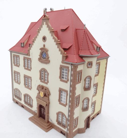 Faller H0 130923 Erich Kästner Gymnasium aus Anlagerückbau, siehe Foto RR592 o.