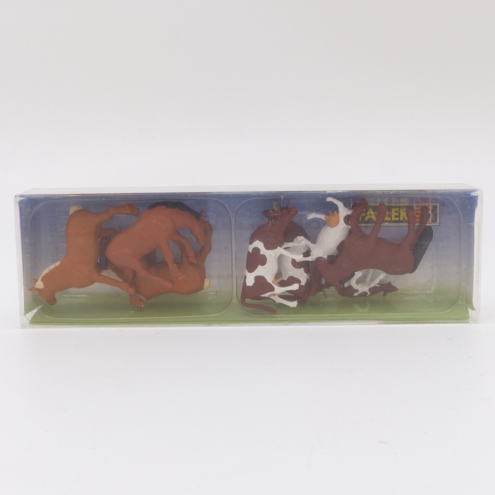 Faller H0 154002 Pferde Kühe braun gefleckt in OVP EX8270 – Bild 3