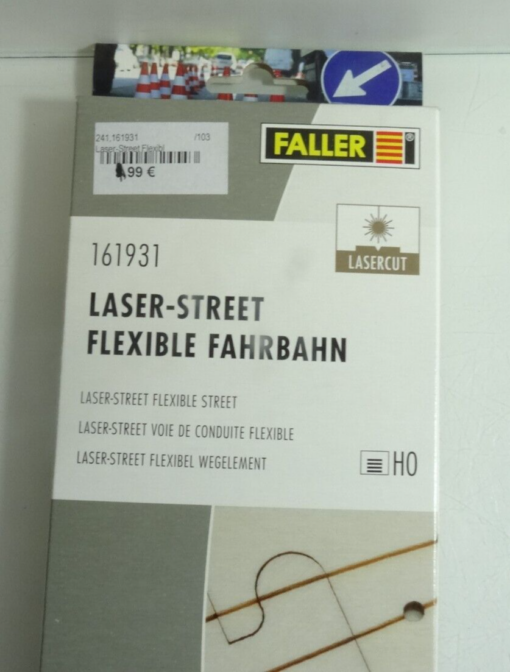 Faller H0 161911 Laser-Street Fahrbahn gerade neuwertig in OVP QR4804 – Bild 3