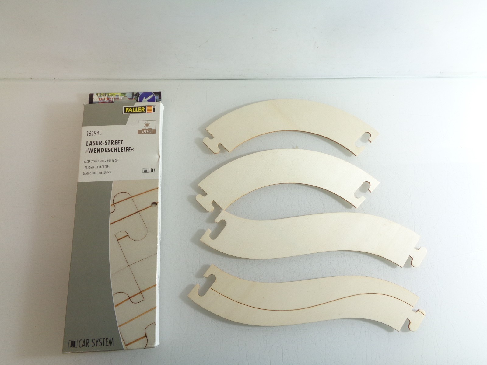 Faller H0 161945 Laser-Street Car System Wendeschleife siehe Foto in OVP PK1537