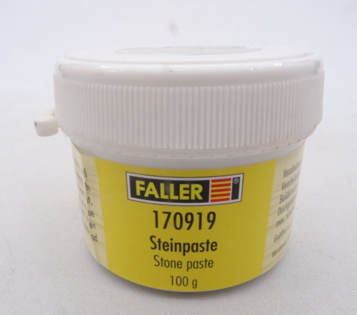 Faller H0 170919 Steinpaste 100 g dunkelweiss in OVP QR6951