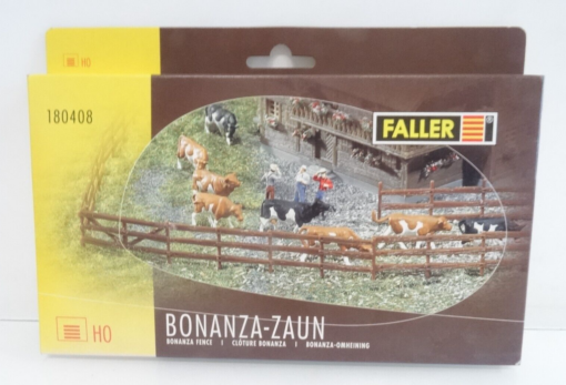 Faller H0 180408 Bonanza-Zaun neuwertig in OVP QR4999