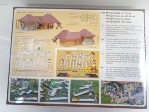 Faller H0 384 Bausatz Minigolfplatz Neu in OVP QR4445 – Bild 4