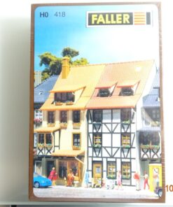 Faller H0 418 zwei Stadthäuser siehe Foto in OVP CK4768